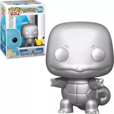 Squirtle (Silver) #504 Pokemon Pop! Vinyl