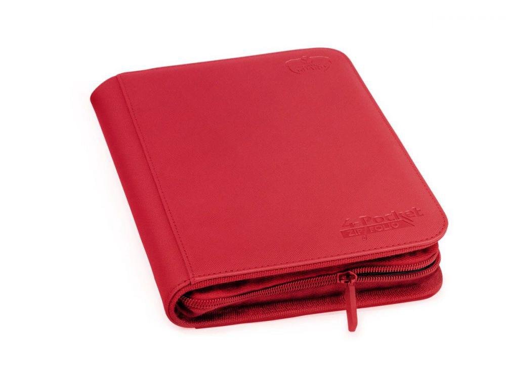Ultimate Guard 4-Pocket ZipFolio XenoSkin Red Folder