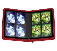 Ultimate Guard 4-Pocket ZipFolio XenoSkin Red Folder