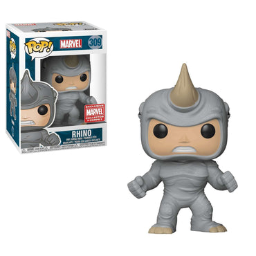Rhino (Marvel Exclusive) #309 Marvel Pop! Vinyl PRE-OWNED