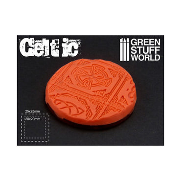 Textured Rolling Pin - CELTIC - Green Stuff World Roller