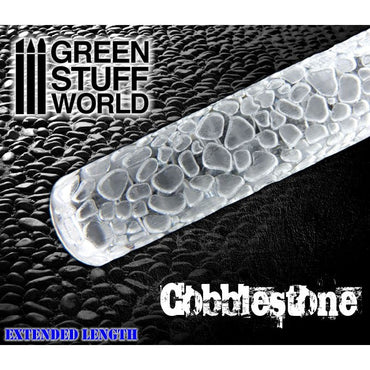 Textured Rolling Pin - Cobblestone - Green Stuff World Roller