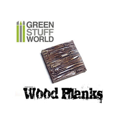 Textured Rolling Pin - Wood Planks - Green Stuff World Roller