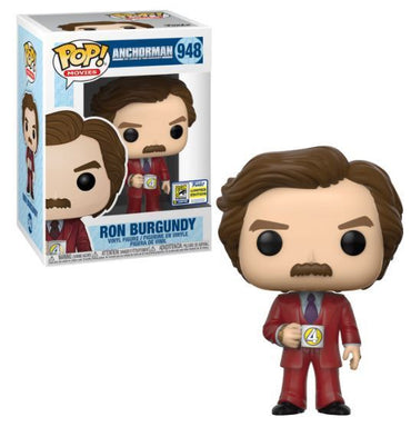 Ron Burgundy (2020 Summer Convention) #948 Anchorman Pop! Vinyl
