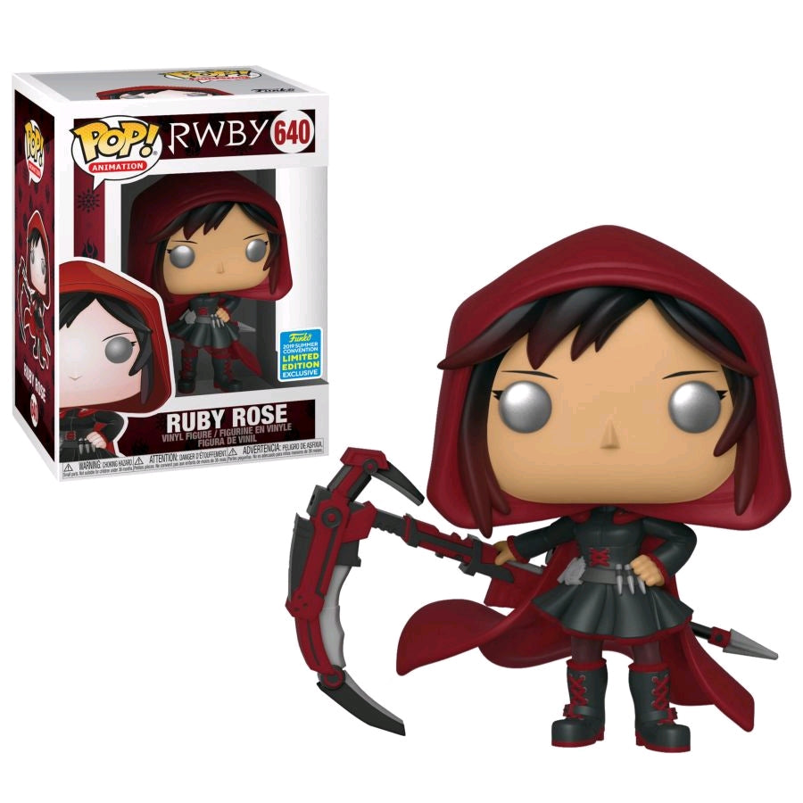 Ruby Rose #640 SDCC 2019 Exclusive RWBY Pop! Vinyl