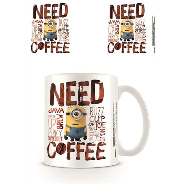 Despicable Me Need Coffee Mug