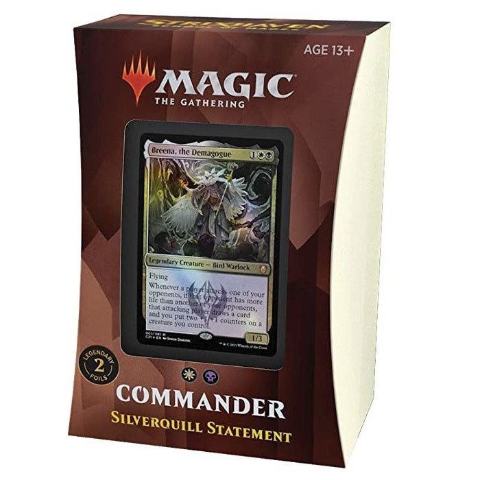 Magic Strixhaven: School of Mages Commander Deck - Silverquill Statement