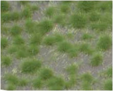 Grass Tufts Short Spring (2mm)