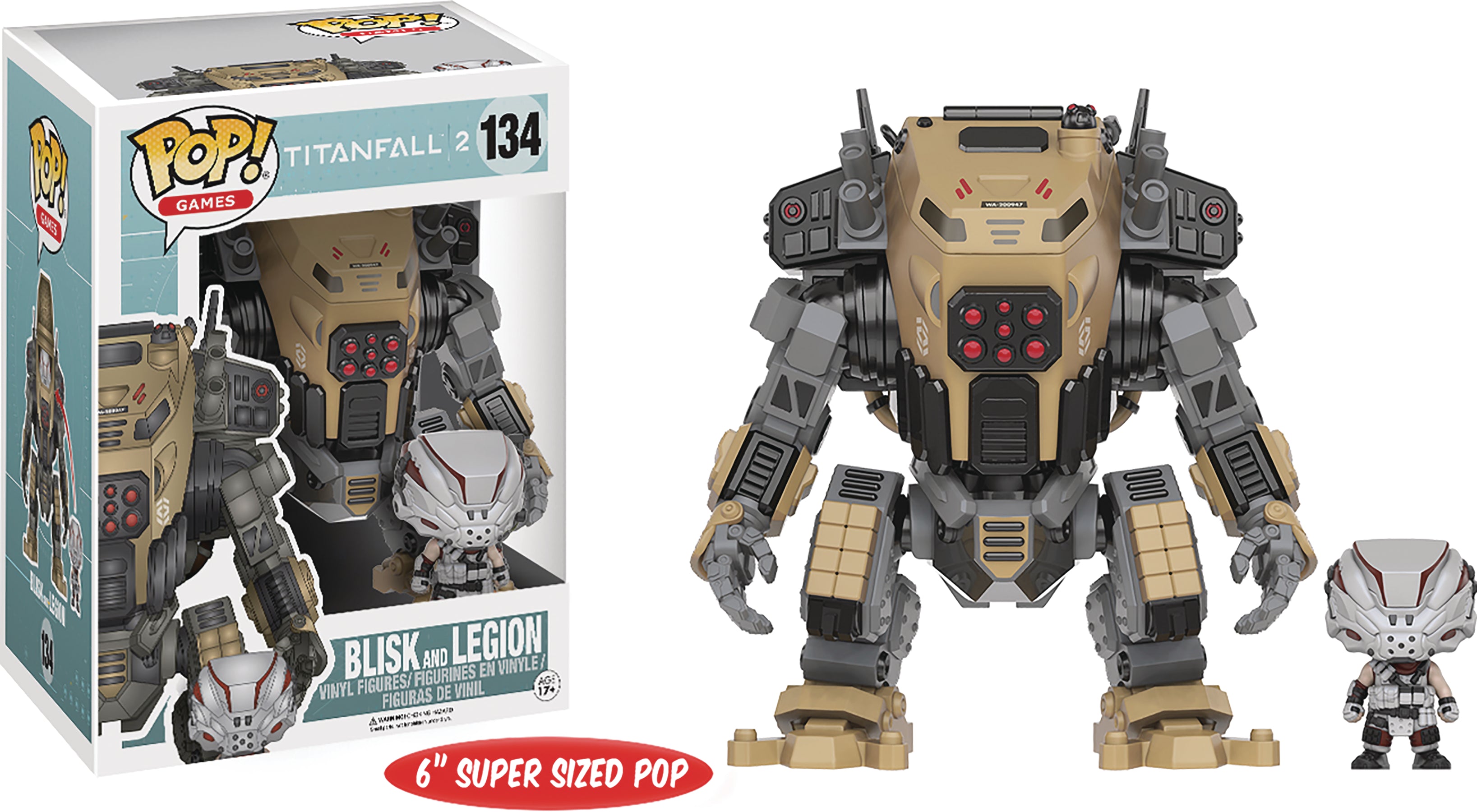 Blisk and Legion #134 Titanfall 2 Funko Pop! Vinyl