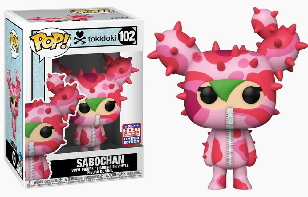 Sabochan #102 SDCC 2021 Exclusive Tokidoki Pop! Vinyl