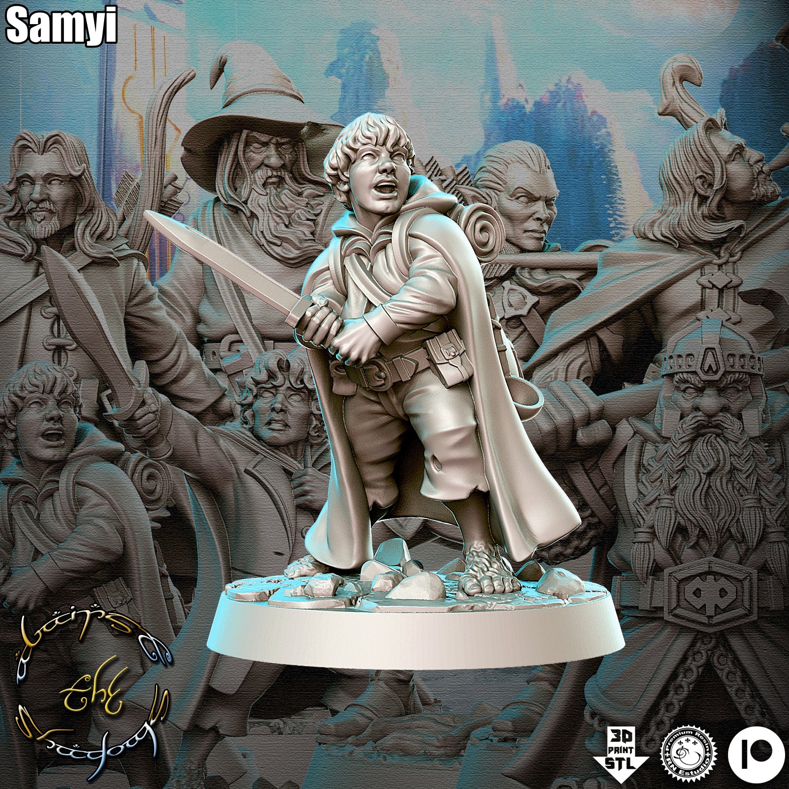 Samyi - Against the Shadows - Green Wildling Miniatures SPECIAL ORDER