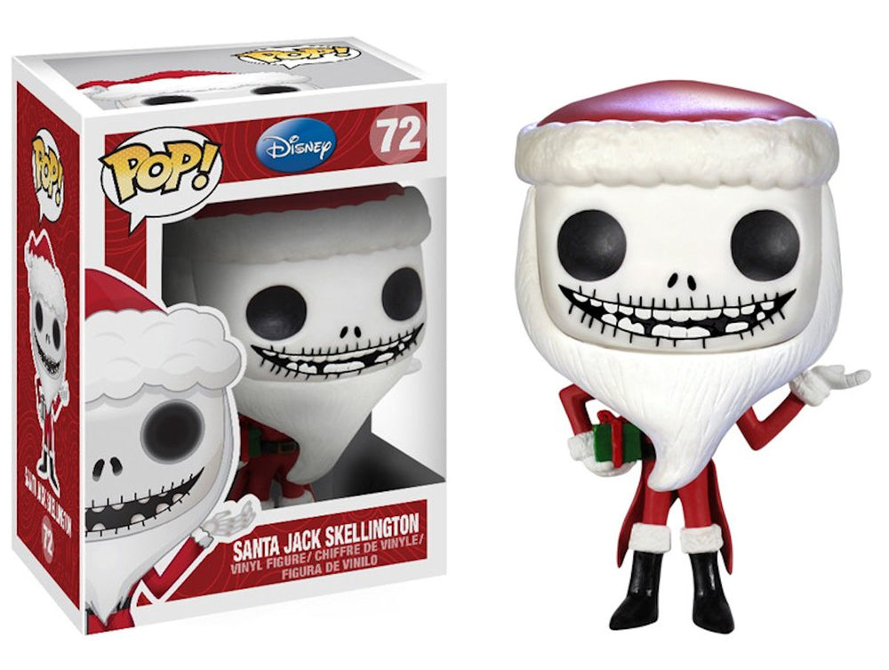 Santa Jack Skellington #72 Disney The Nightmare Before Christmas Pop! Vinyl