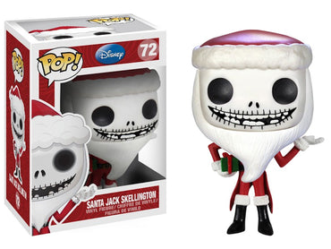 Santa Jack Skellington #72 Disney The Nightmare Before Christmas Pop! Vinyl