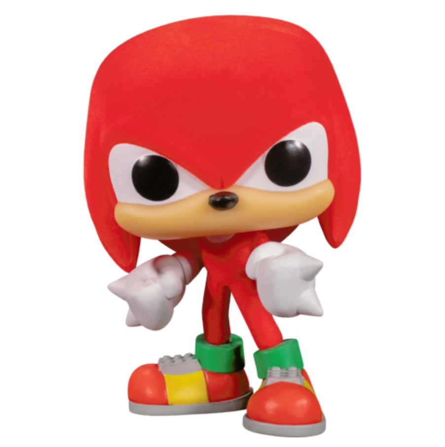 Knuckles (Flocked Special Edition) #854 Sonic the Hedgehog Pop! Vinyl PRE-OWNED