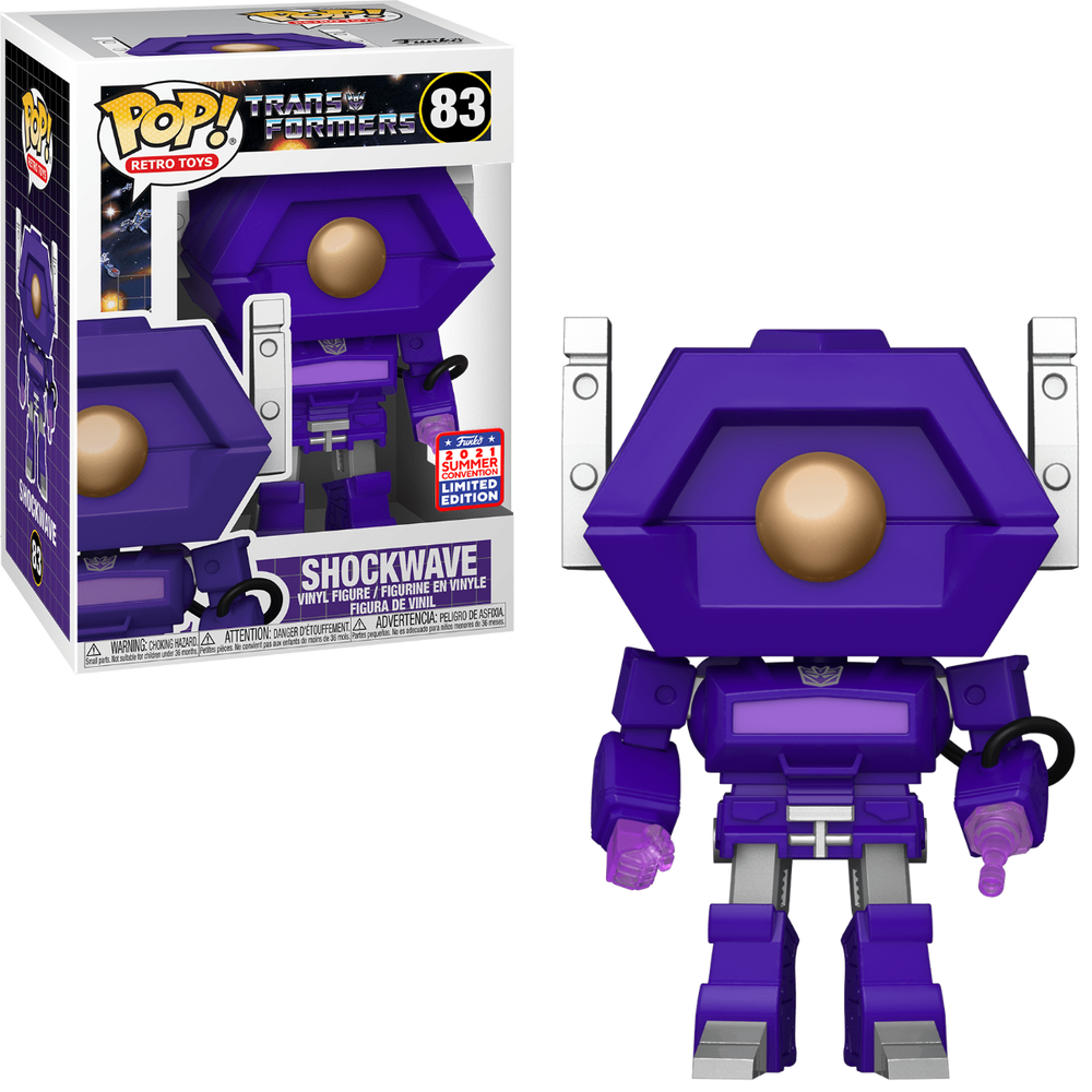 Shockwave #83 SDCC 2021 Exclusive Transformers Pop! Vinyl