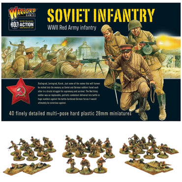 Soviet Infantry - WWII Red Army Infantry - Bolt Action