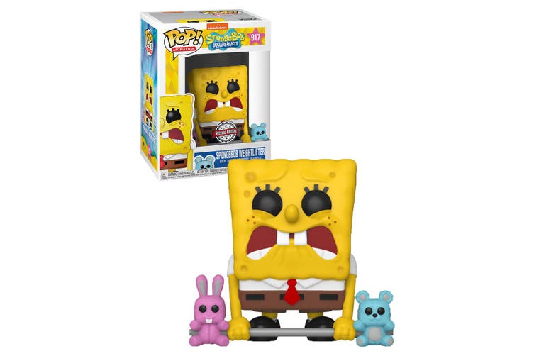 Songebob Weightlifter #917 Songebob Squarepants US Exclusive Pop! Vinyl