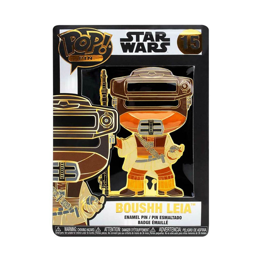 Boushh Leia #15 Star Wars Funko Pop! Enamal Pin
