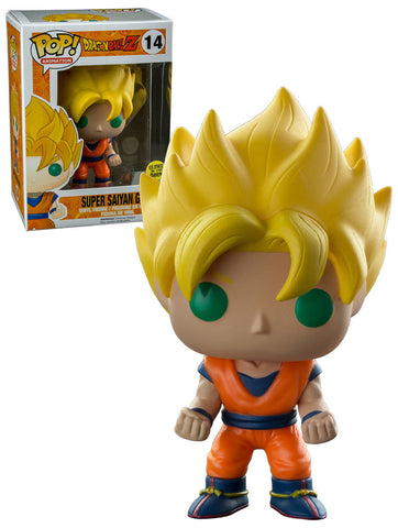 Super Saiyan Goku (Glow in the Dark) #14 Dragon Ball Z Pop! Vinyl