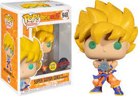 Super Saiyan Goku with Kamehameha (Glows in the Dark) #948 Dragon Ball Z US Exclusive Pop! Vinyl