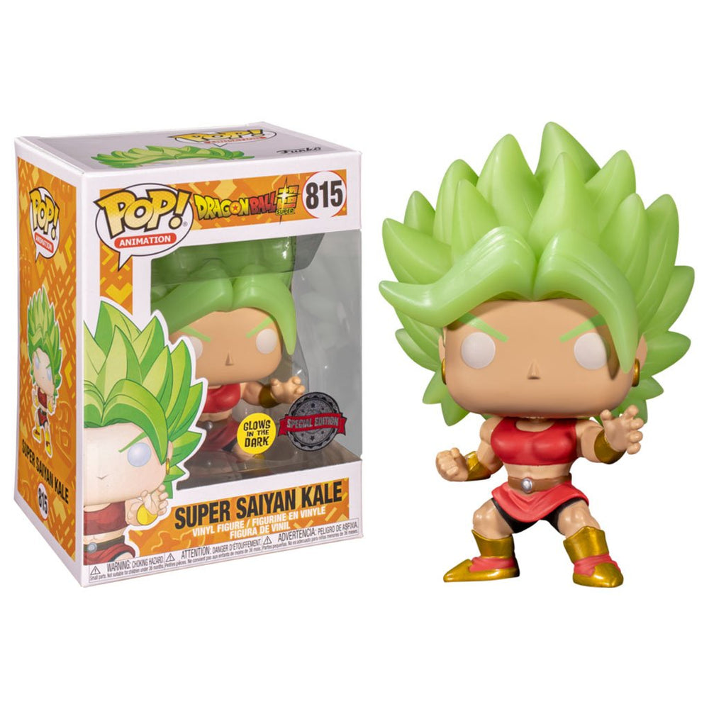 Super Saiyan Kale (Glow in the Dark) #815 Dragon Ball Super Pop! Vinyl