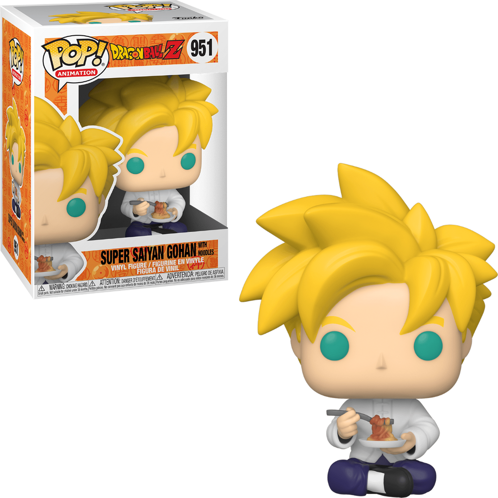 Super Saiyan Gohan With Noodles #951 Dragon Ball Super Pop! Vinyl