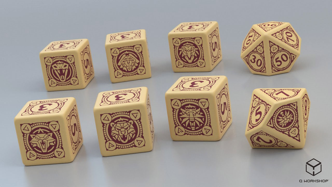 The Witcher Tabletop Roleplaying Game: The Witcher RPG Essentials Dice Set