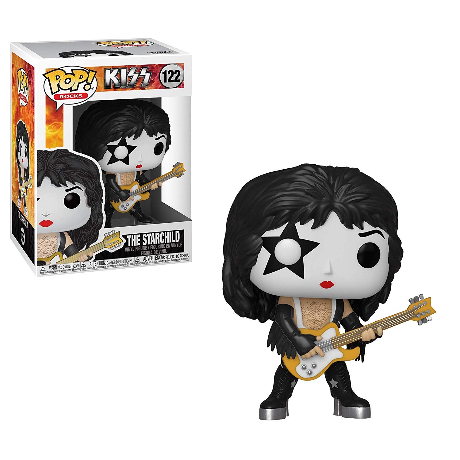 The Starchild Glow (Glow in the Dark) #122 Kiss Pop! Vinyl (Exclusive)
