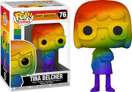Tina Belcher (Rainbow Pride) #76 Bob's Burger Pop! Vinyl