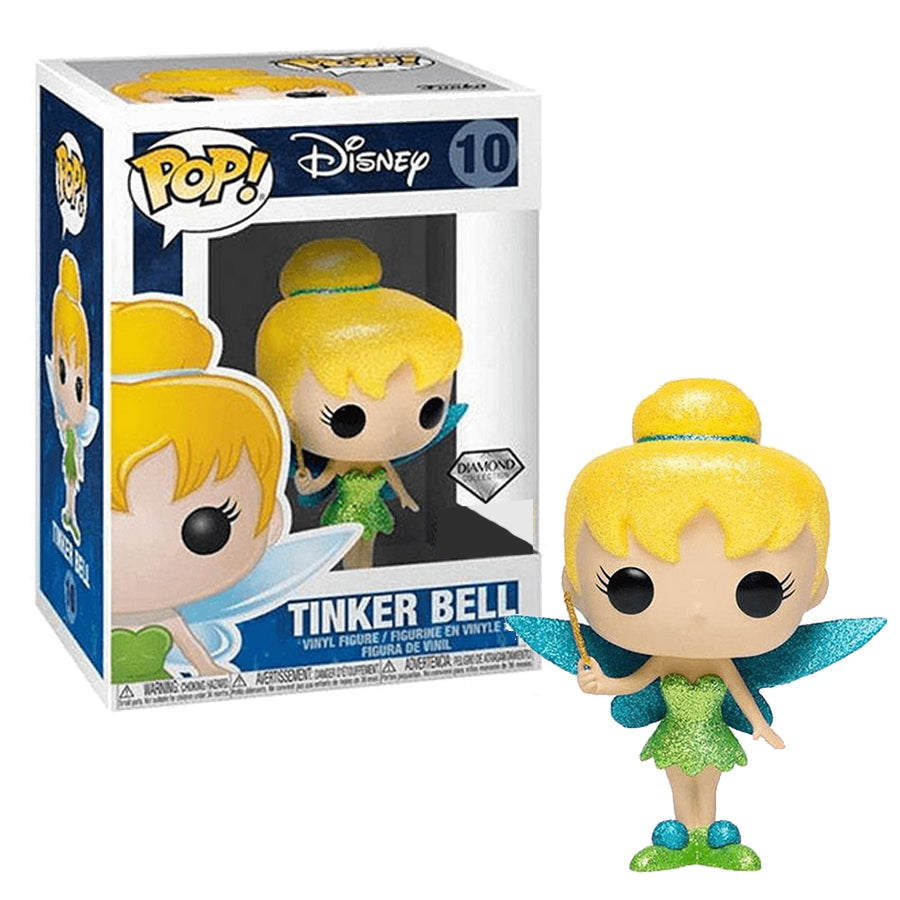 Tinker Bell Diamond Glitter #10 Disney Pop! Vinyl