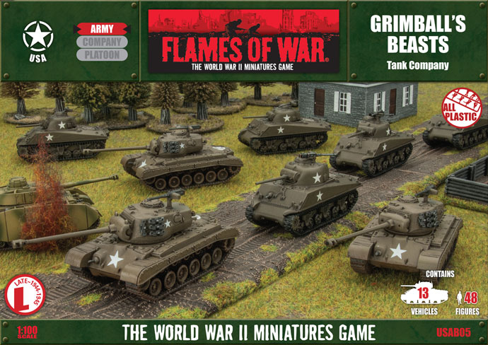 Grimball's Beasts Tank Company - WWII U.S - Bolt Action