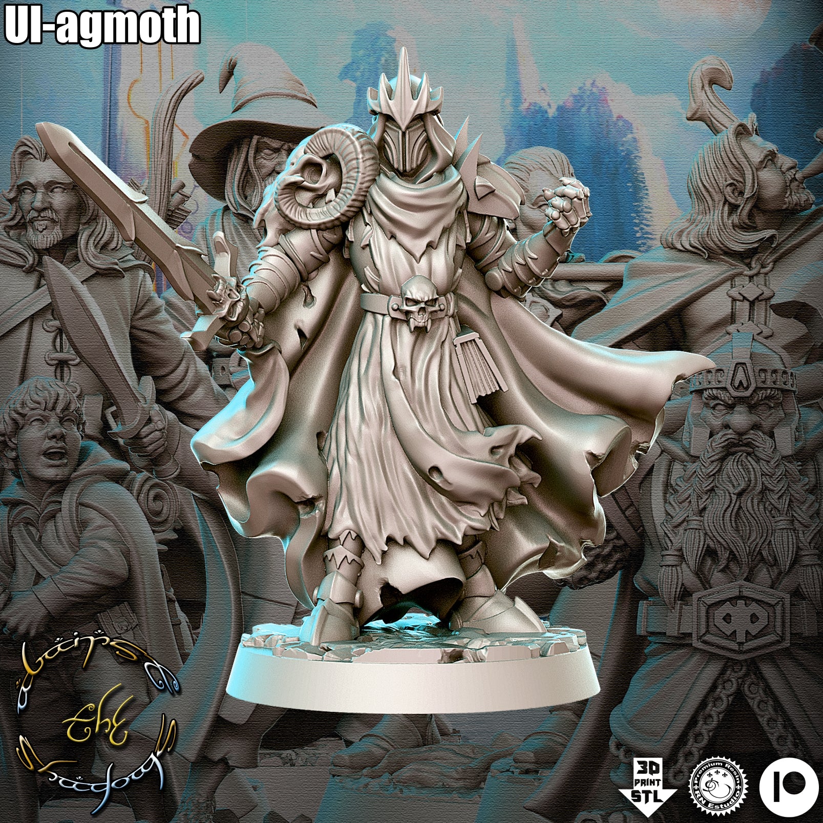 Ul-Agmoth - Against the Shadows - Green Wildling Miniatures SPECIAL ORDER