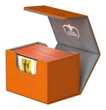 Ultimate Guard SideWinder 100+ Standard Size XenoSkin Orange Deck Box