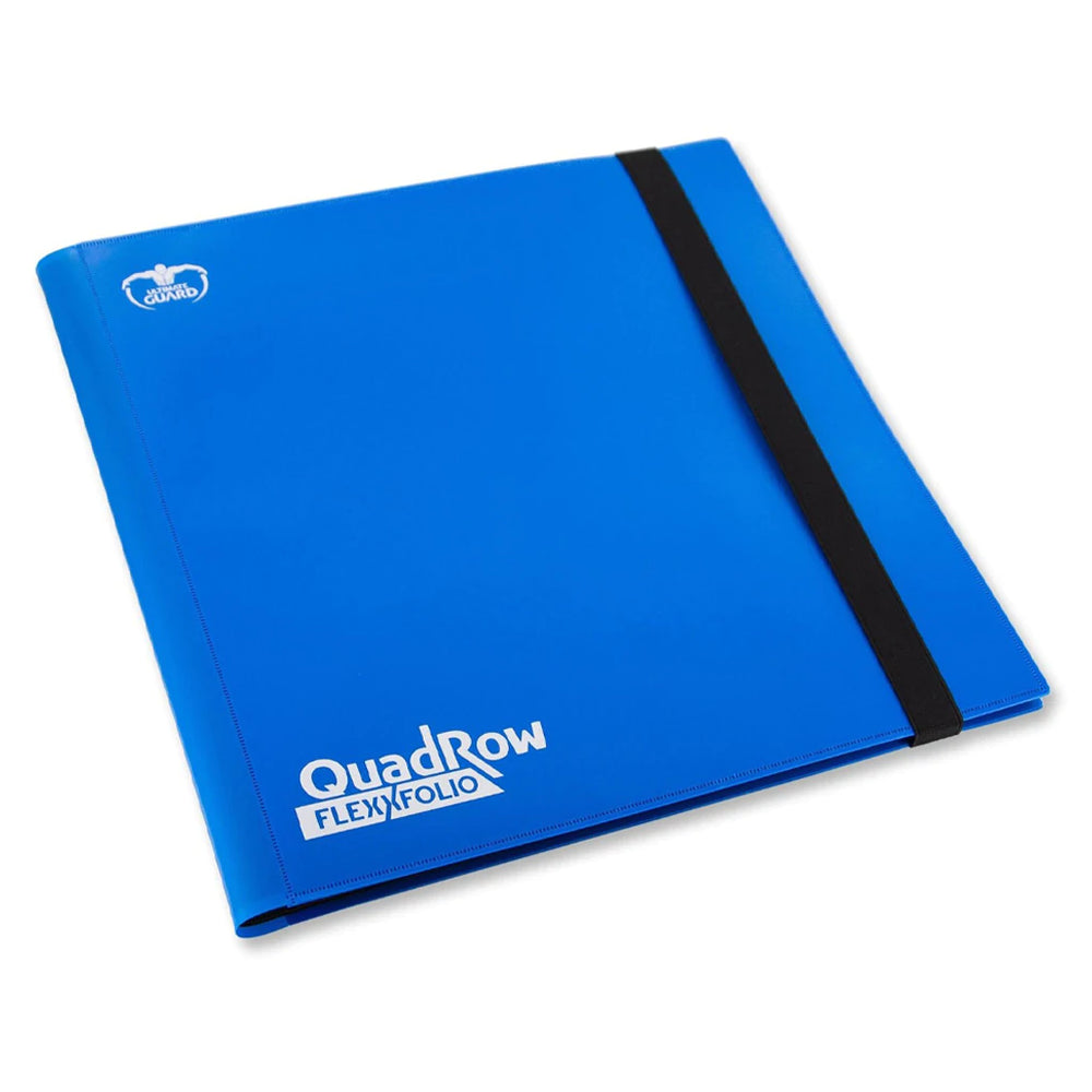 Ultimate Guard 12-Pocket QuadRow FlexXfolio Blue Folder