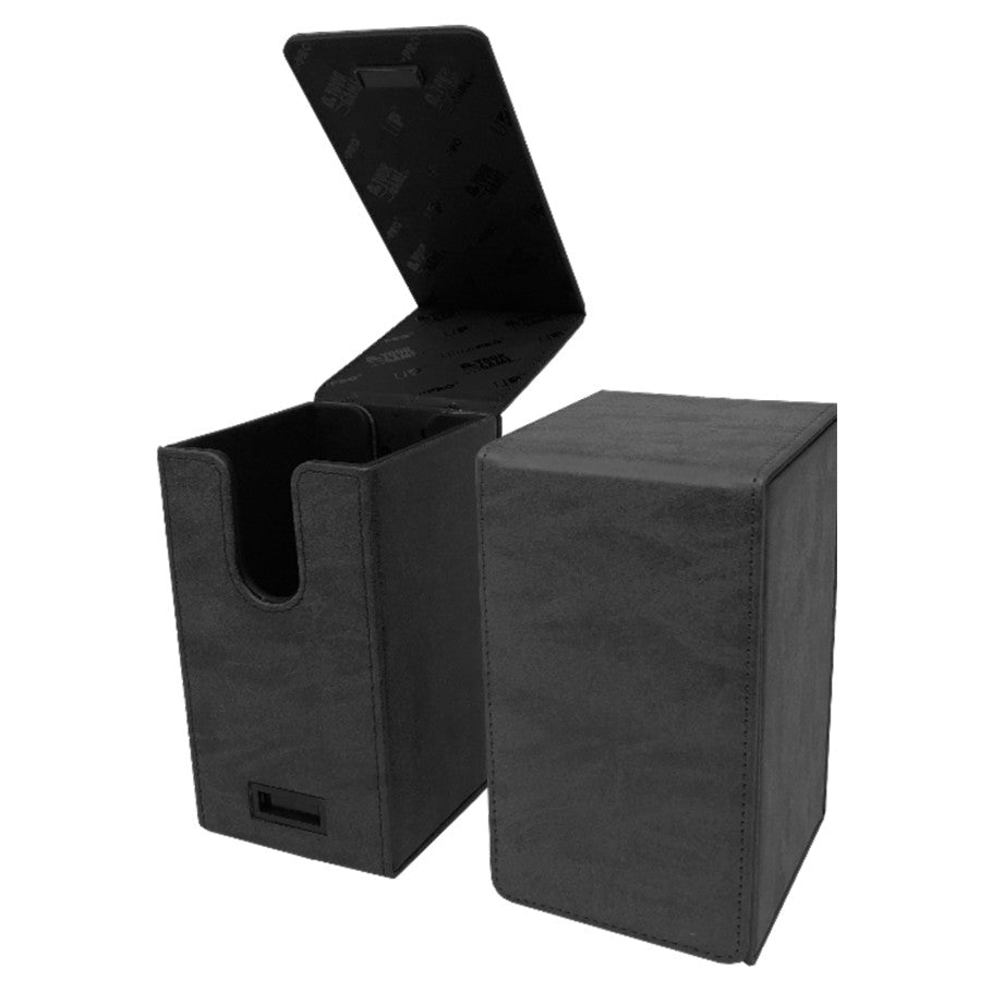 Ultra Pro - Suede Collection Alcove Tower Black Deck Box