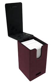 Ultra Pro - Suede Collection Alcove Tower Ruby Deck Box
