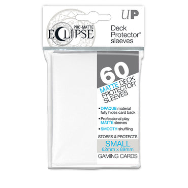 Ultra Pro Deck Protector 60ct Small - White Matte