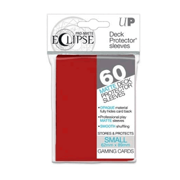 Ultra Pro Deck Protector 60ct Small - Red Matte