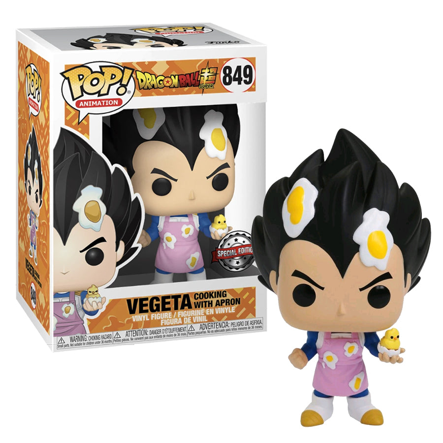 Vegeta Cooking With Apron (Special Edition) #849 Dragon Ball Super Pop! Vinyl