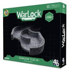 WarLock Tiles Dungeon Tiles III Curves 4D Expansion