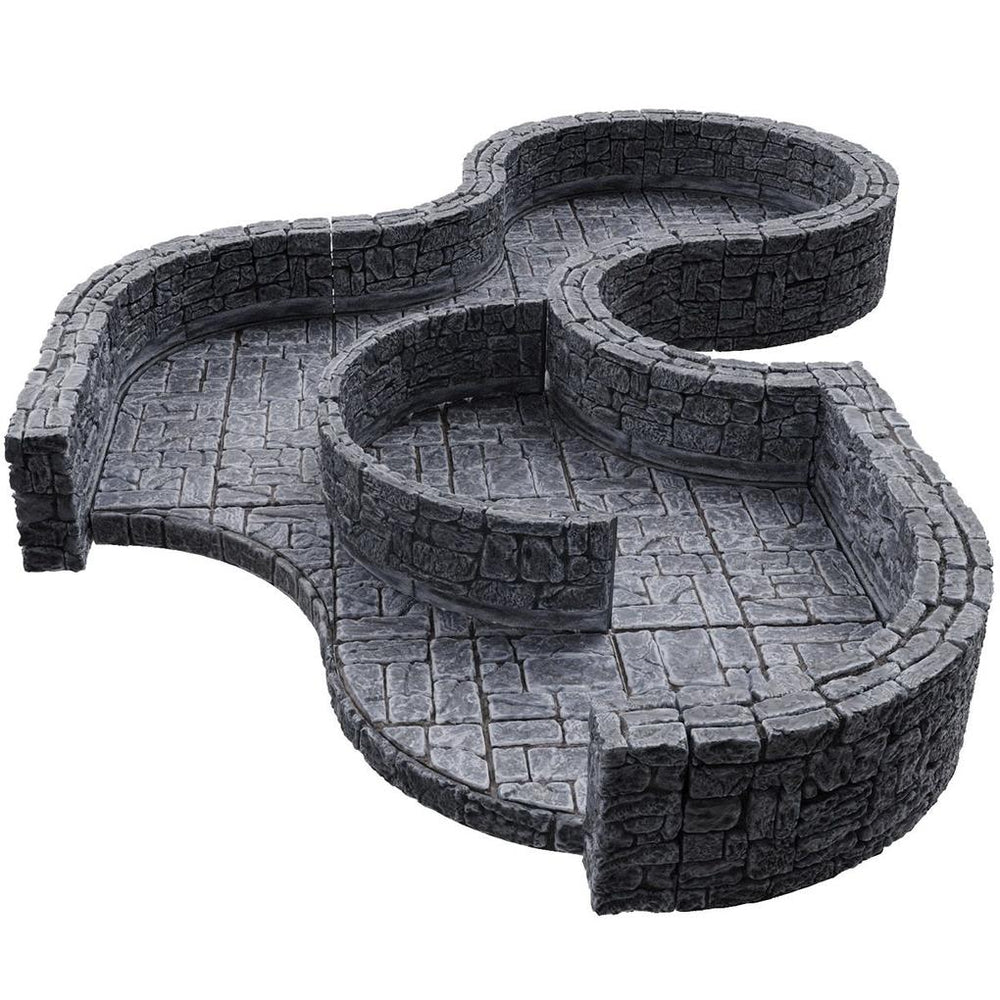 WarLock Tiles Dungeon Tiles III Curves 4D Expansion