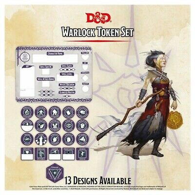 D&D Class Token Set Warlock