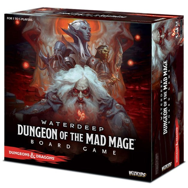 Dungeons & Dragons Waterdeep Dungeon of the Mad Mage Adventure System Board Game