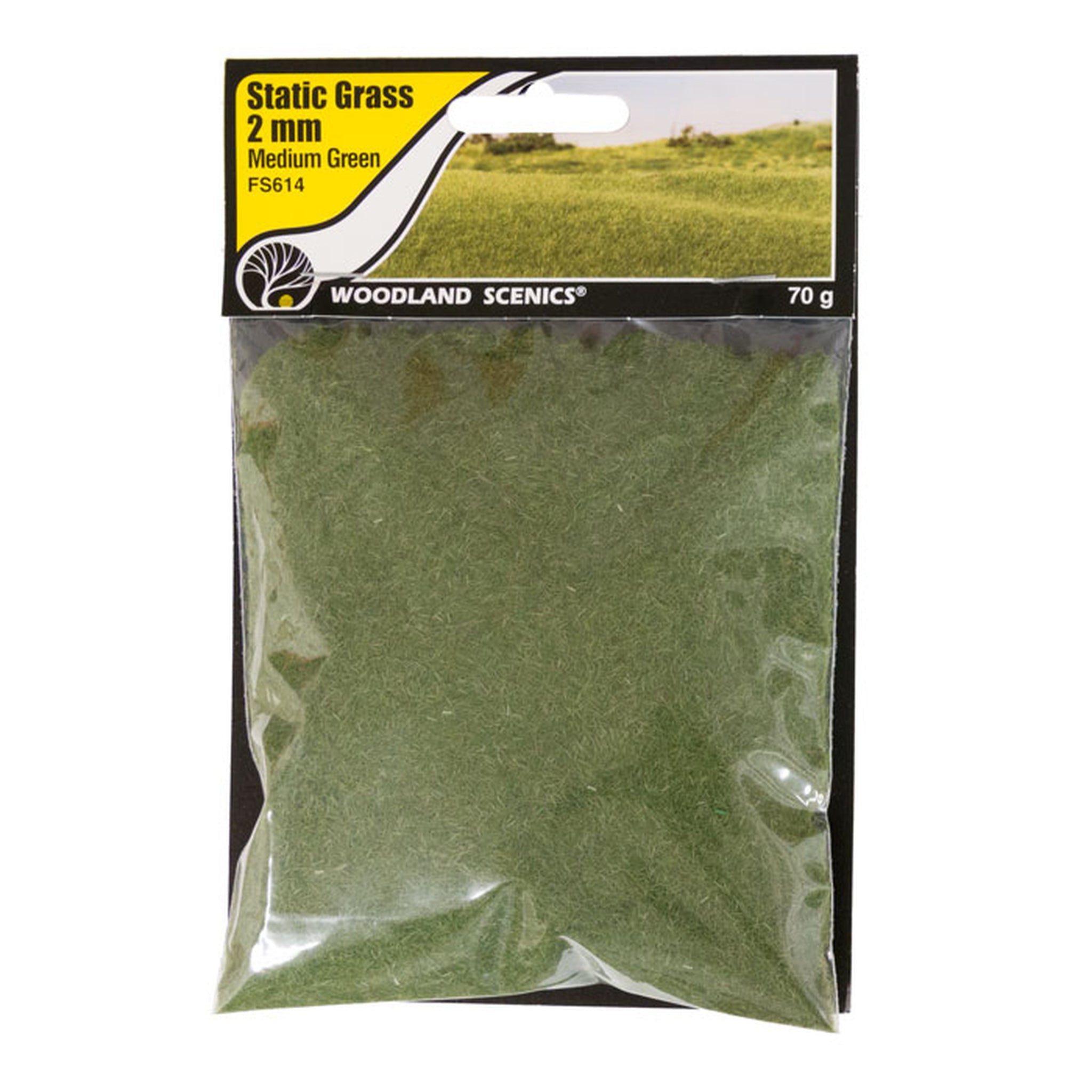 Woodland Scenics: 2mm Static Grass - Medium Green