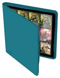 Ultimate Guard 12-Pocket QuadRow ZipFolio XenoSkin Petrol Blue Folder