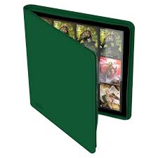 Ultimate Guard 12-Pocket QuadRow ZipFolio XenoSkin Green Folder