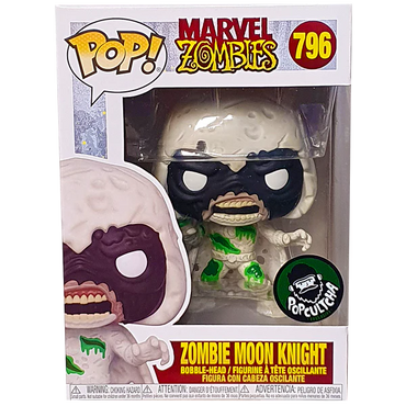 Zombie Moon Knight (Popcultcha Exclusive) #796 Marvel Zombies Pop! Vinyl