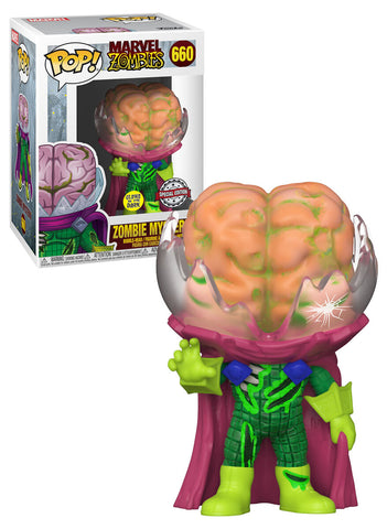 Zombie Mysterio Glow in the Dark #660 Marvel Zombies Pop! Vinyl
