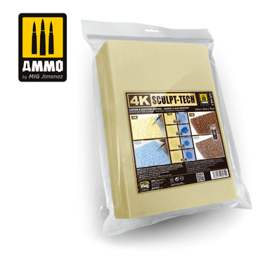 Ammo by MIG 4K Sculp-Tech - 20x30x4