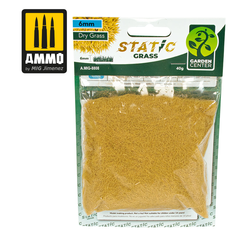 Ammo by MIG Dioramas - Static Grass - Dry Grass – 2mm